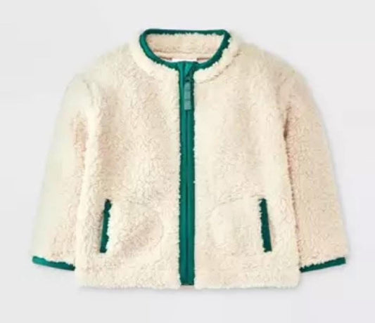 Boys Cream Jacket