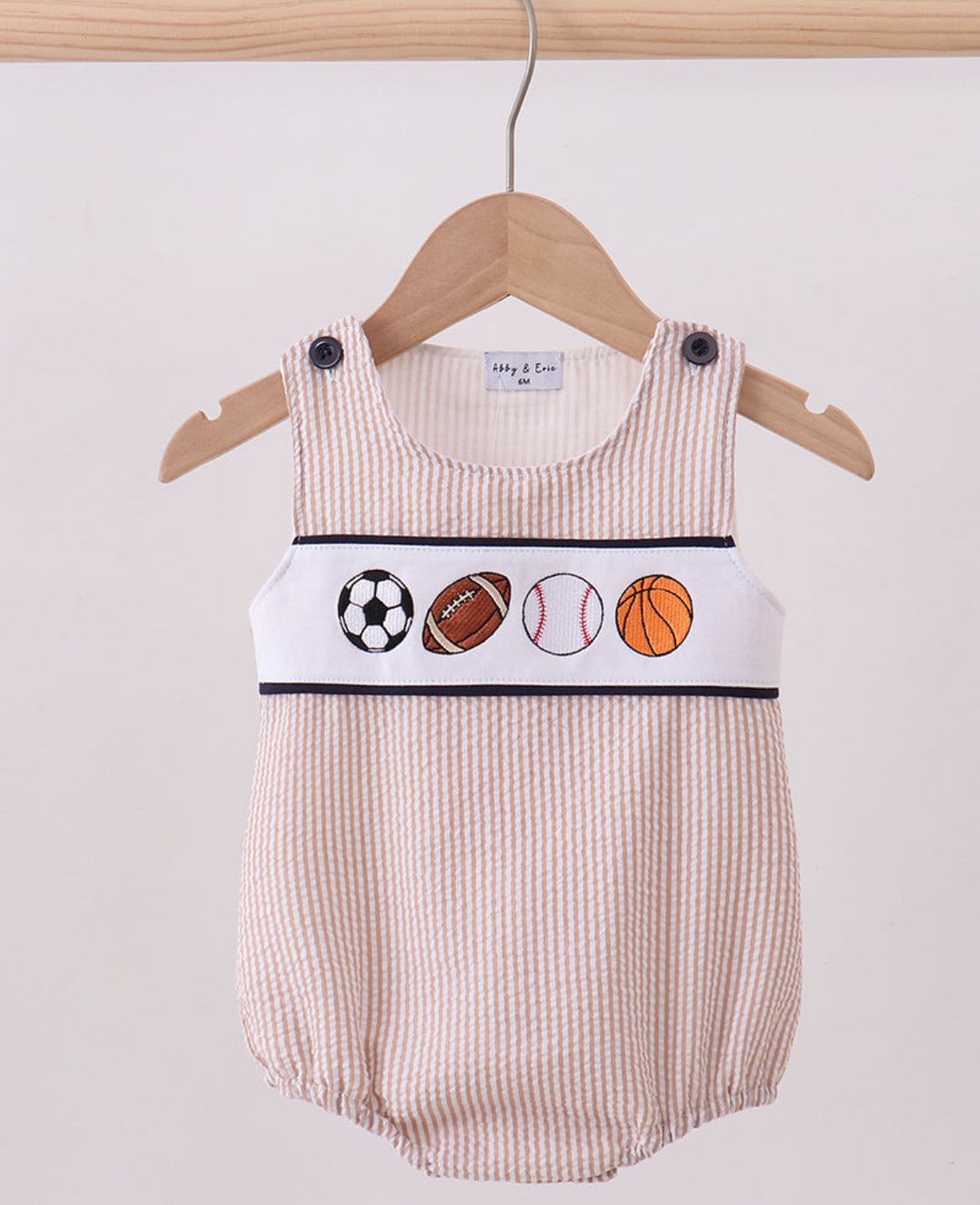 Boys Seersucker Sport Bubble