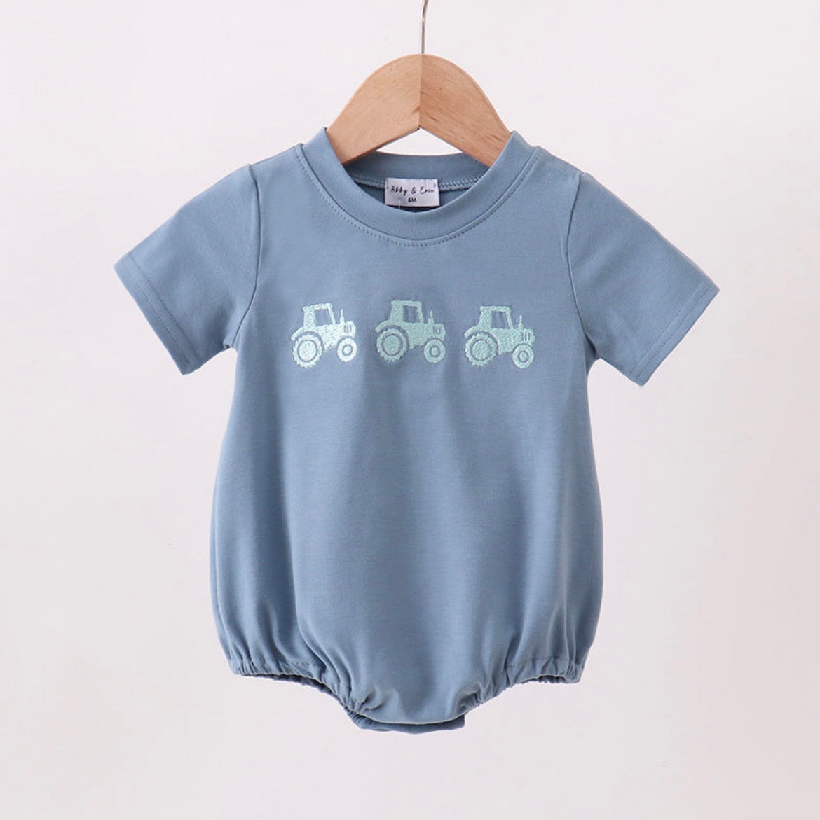 Boys Tractor Romper