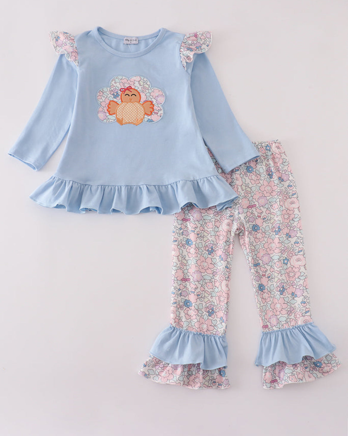 Girl Turkey Pant Set