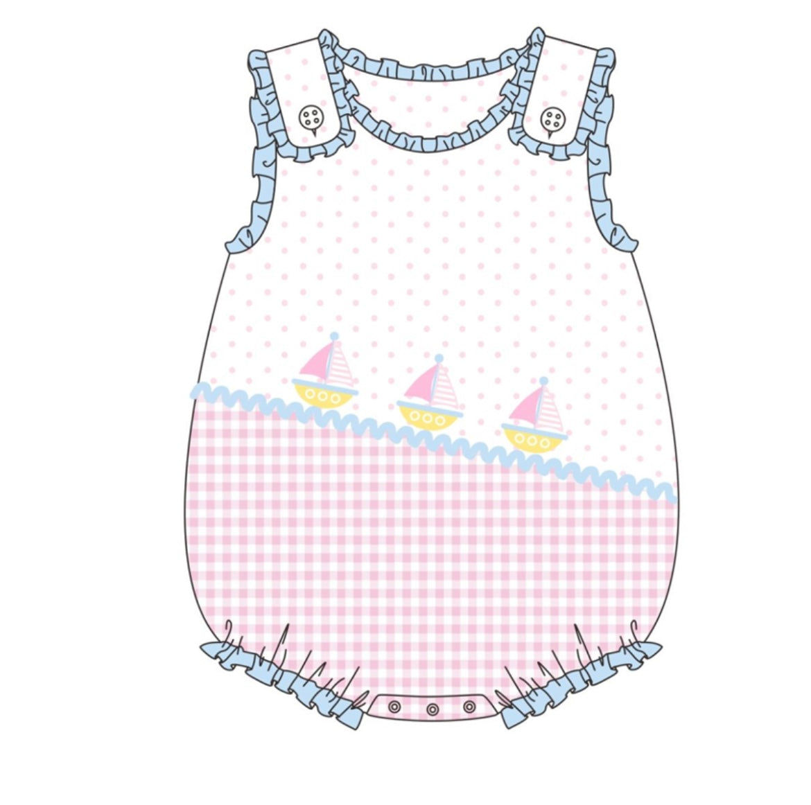 Girl Sailboat Bubble