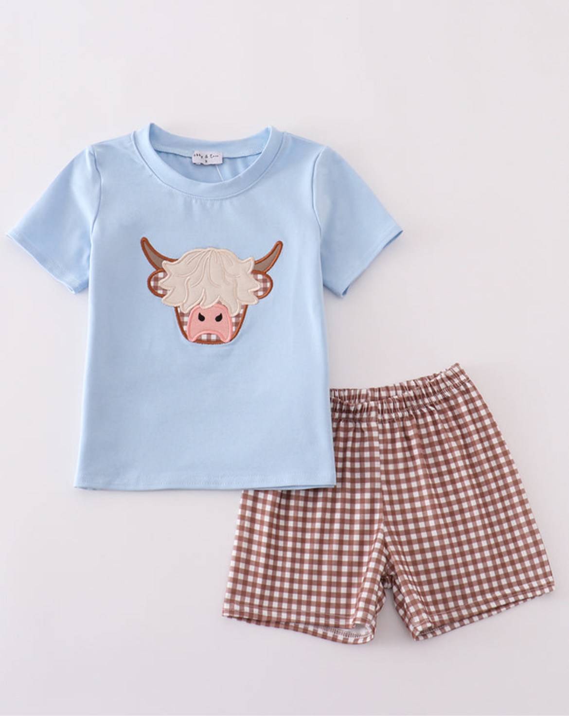 Boys Long Horn Cow