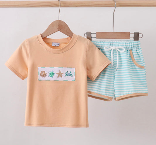 Boys Beach Short Set