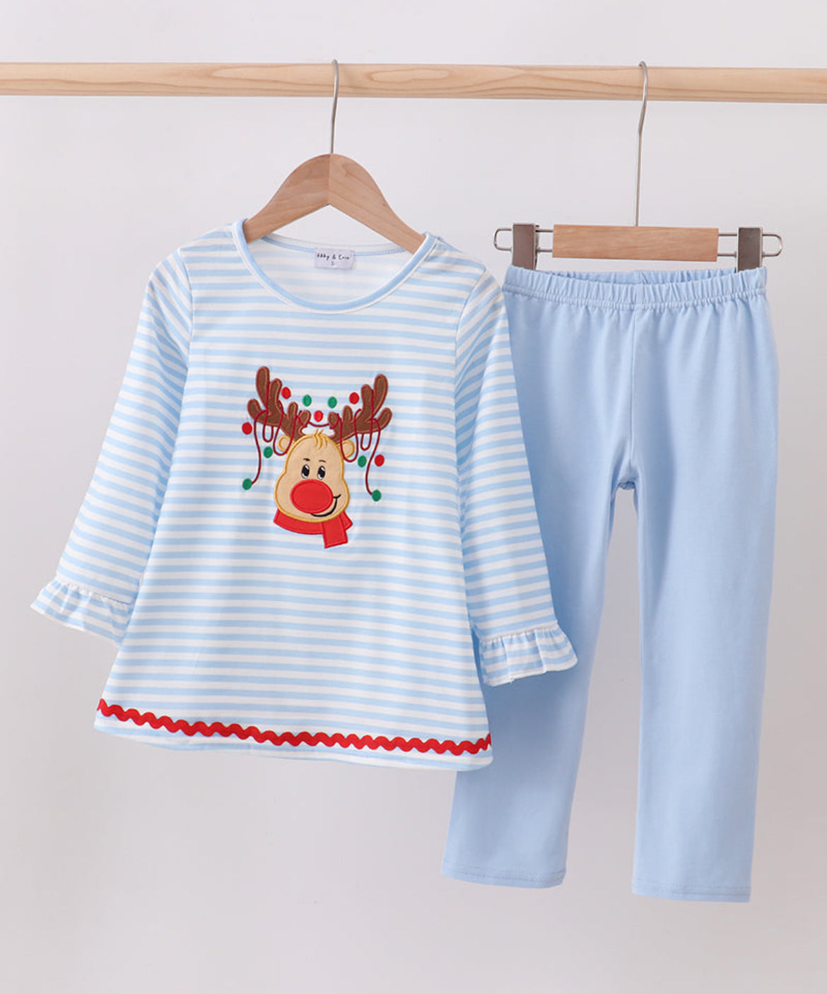 Girl Ricrac Reindeer