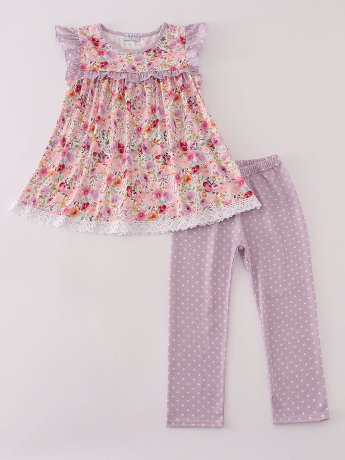 Girl Lilac Pant Set