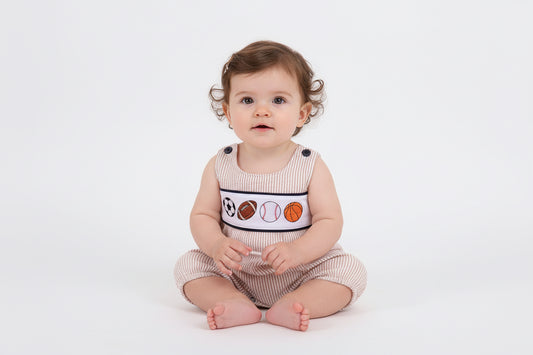 Boys Seersucker Sport Bubble