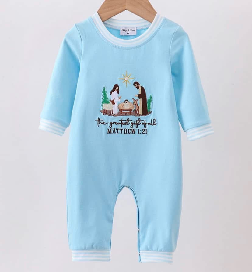 Boys Peace on Earth Romper