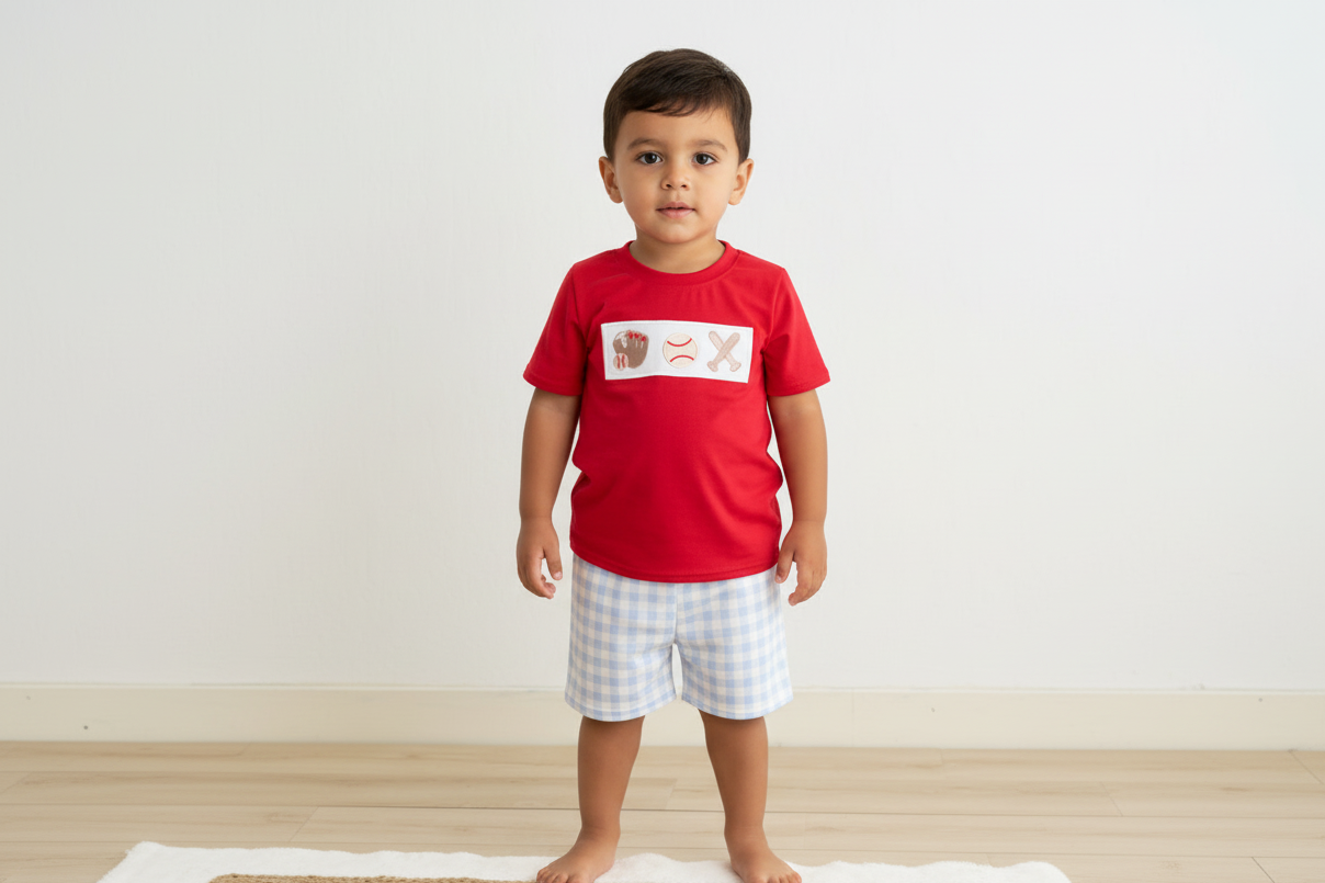 Boys Baseball Field Of Dreams Short Set