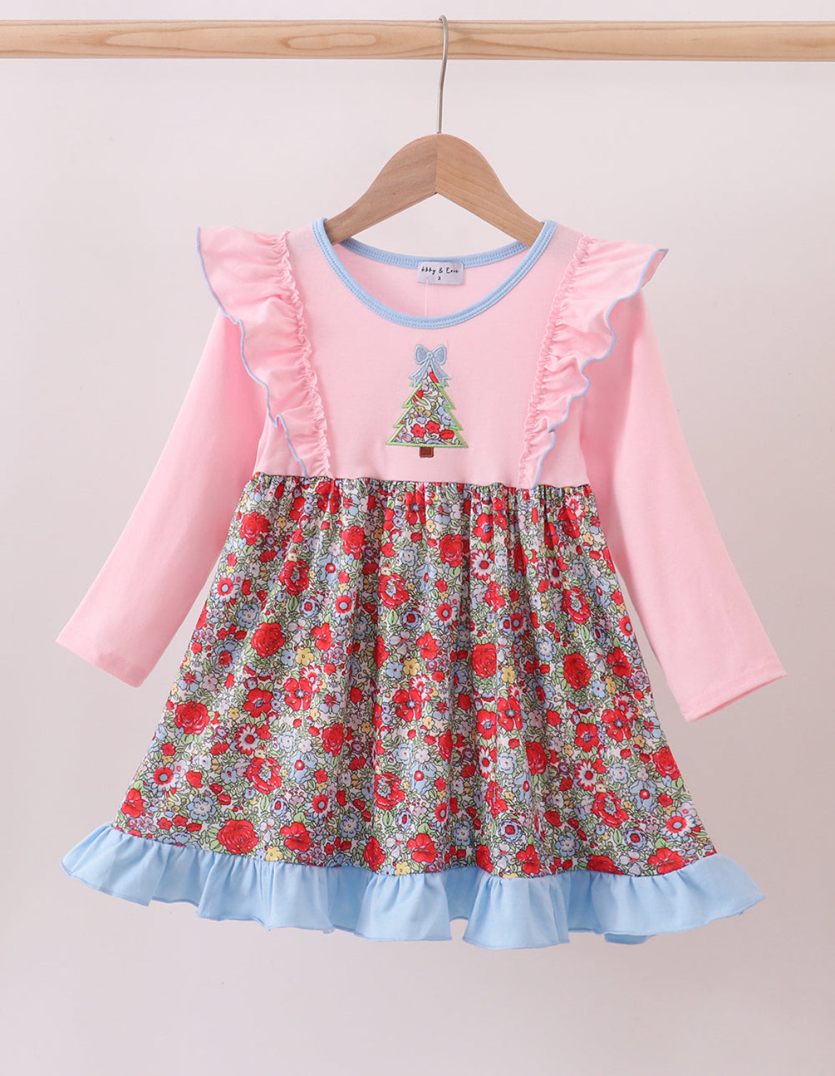 Girl Christmas Tree Dress