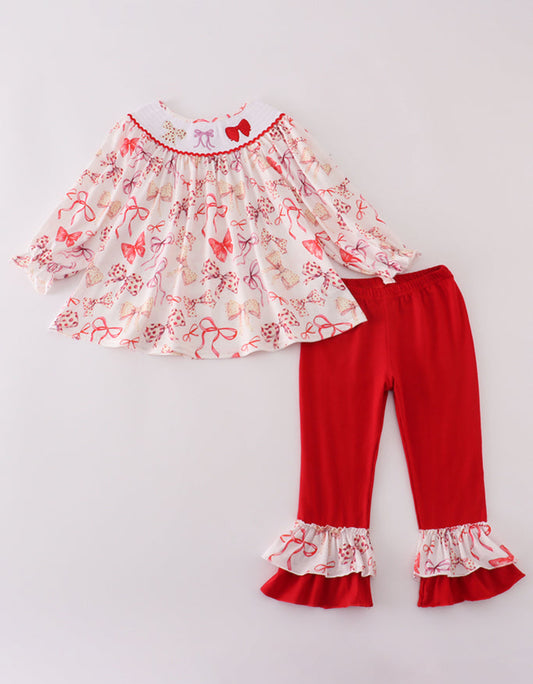 Girl ZigZag Pant Set