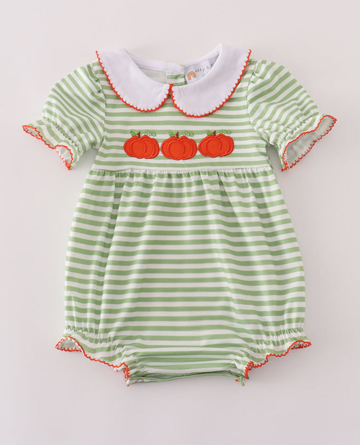 Girl Stripe Pumpkin Bubble