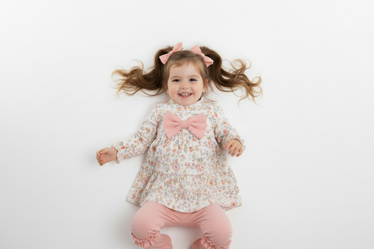 Girl AnnaBell Floral Pant Set