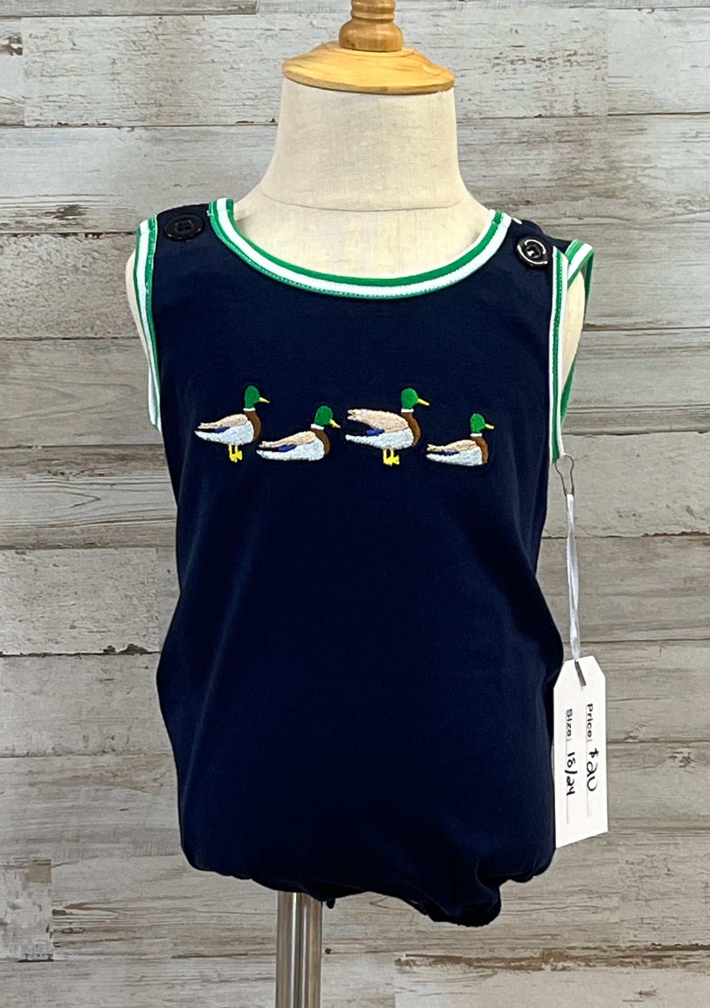 Boy Duck Romper E