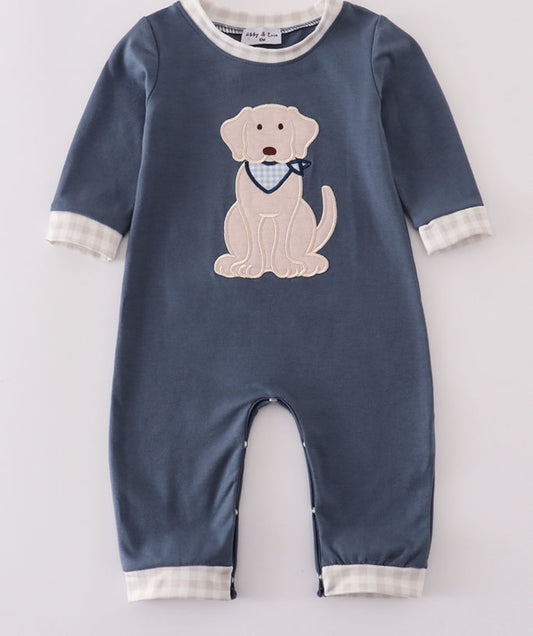 Boys Dog Romper