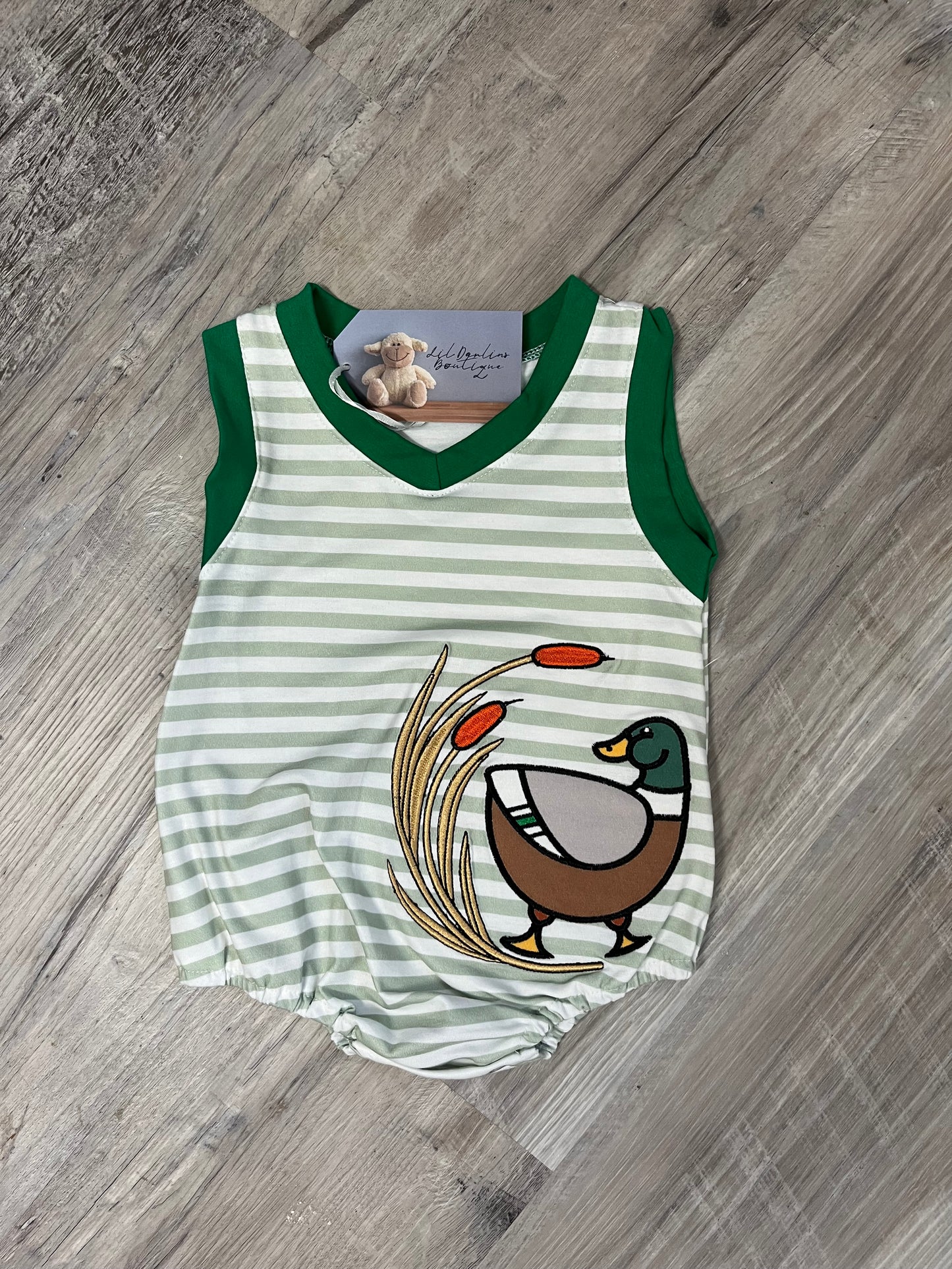 Boy Duck Romper Last 1 E