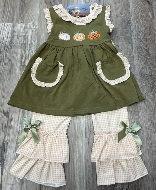 Girl Sage Pumpkin Set