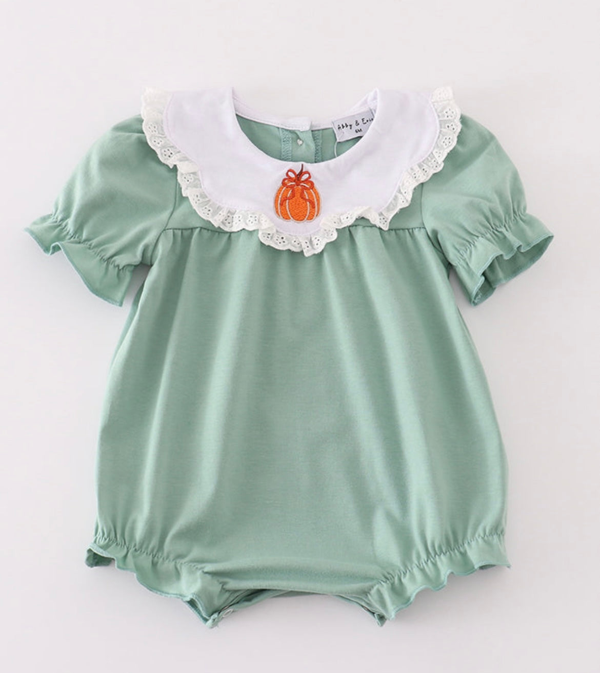 Girl Sage Bow Pumpkin