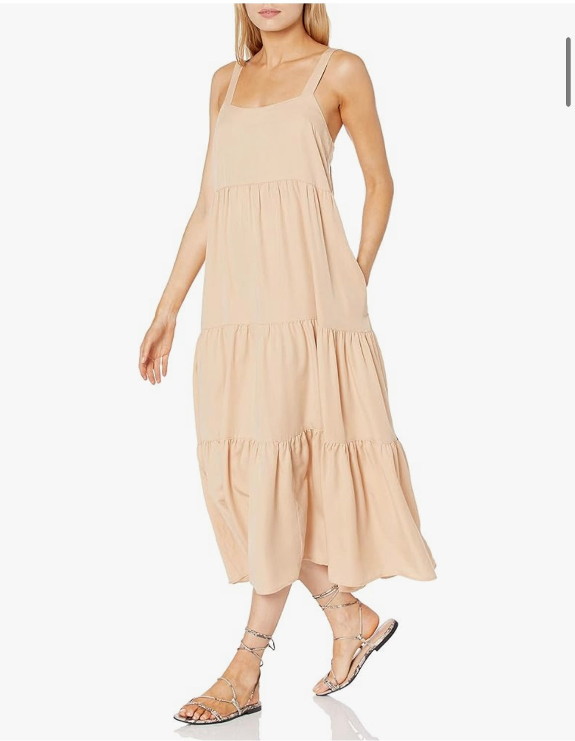 Ladies Khaki Britt Dress