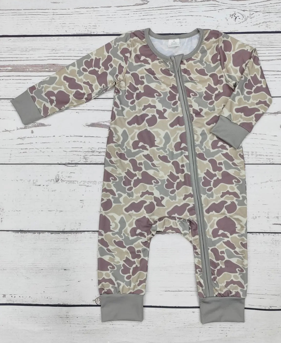 Boy Camouflage Bamboo Sleeper