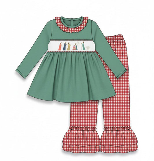 Girl Wisemen Pant Set