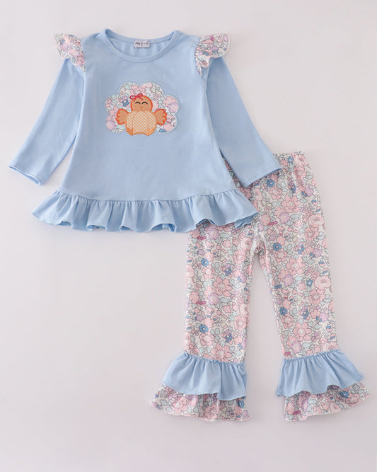 Girl Turkey Pant Set