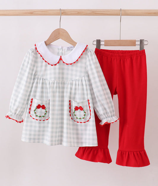 Girl Wreath Pant