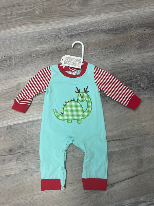 Boy Dino Romper