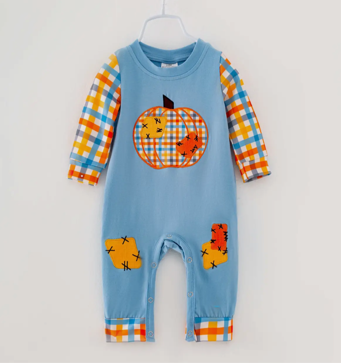 Boy Pumpkin Romper