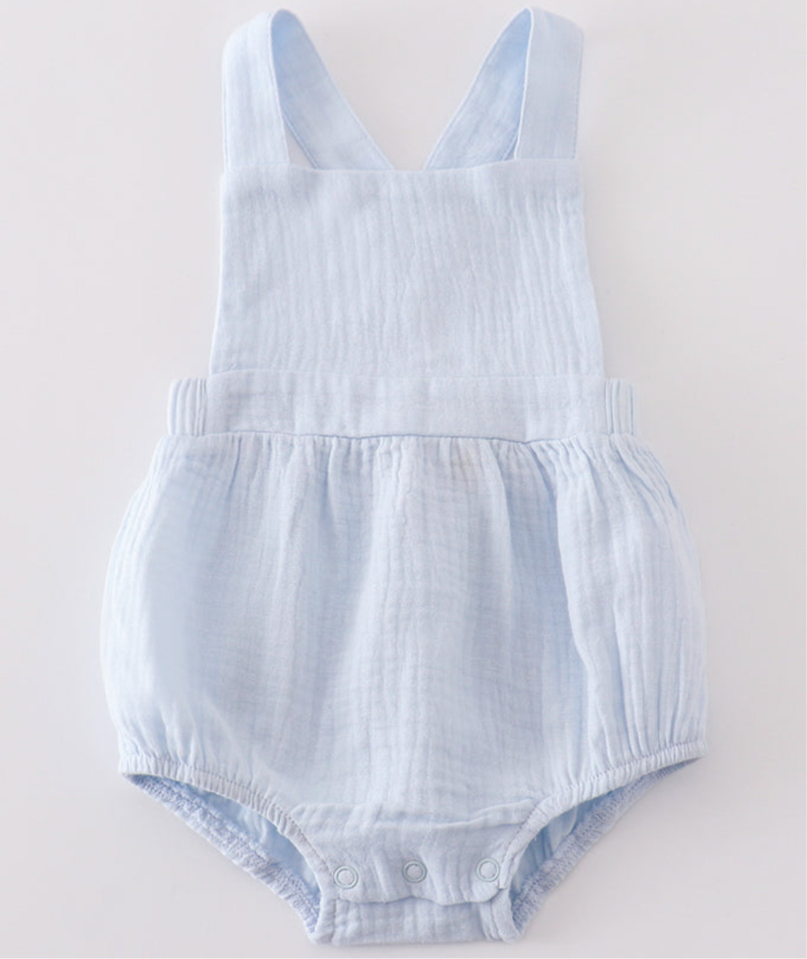 Boy Blue Muslin Bubble