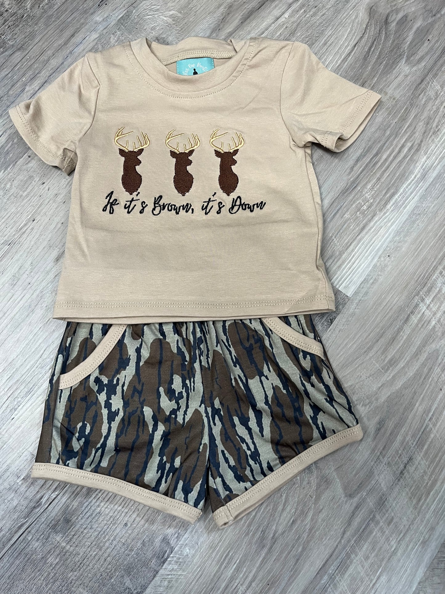 Boys Deer Hunter Short Set