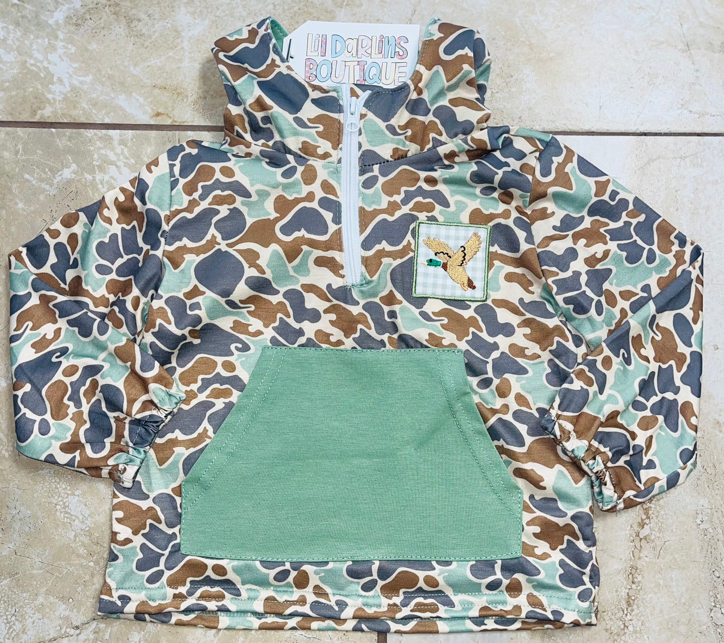 Boy Camo Hoodie