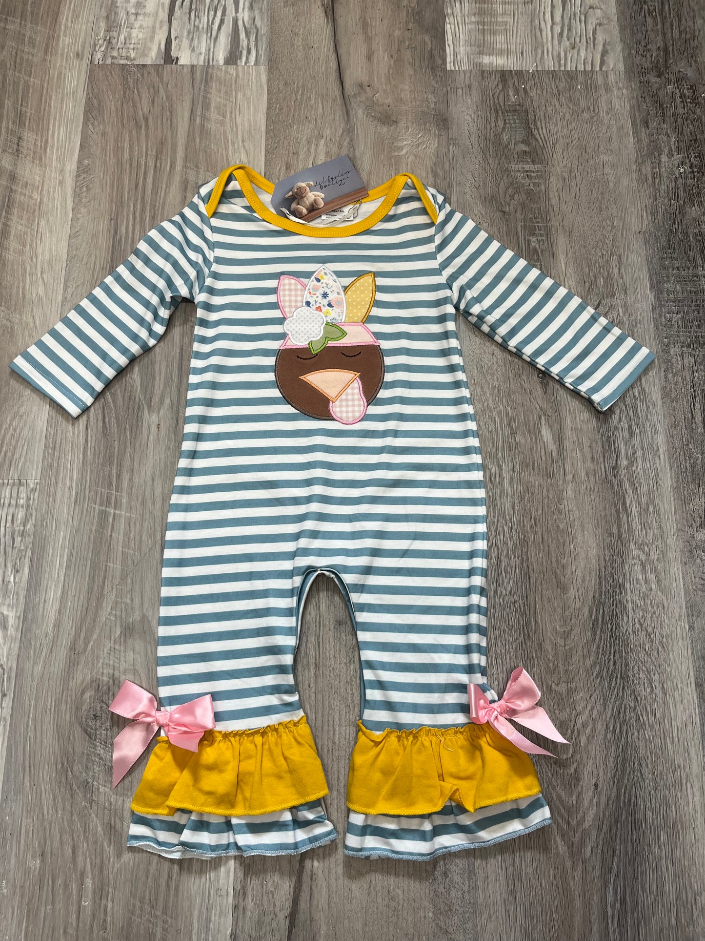 Girl Turkey Romper