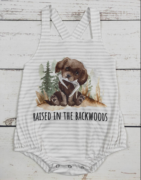 Boy Backwood Romper E