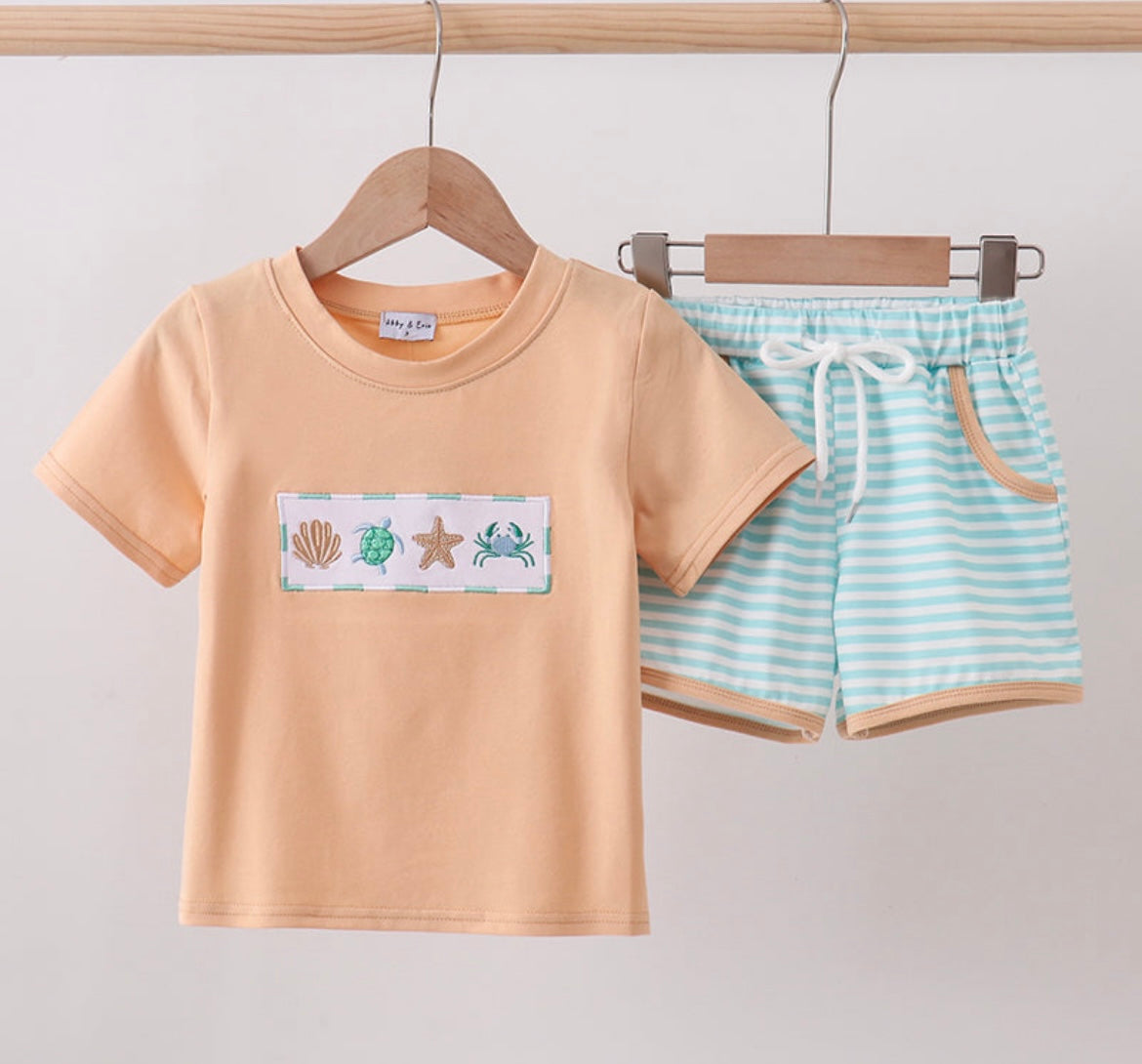 Boys Beach Short Set