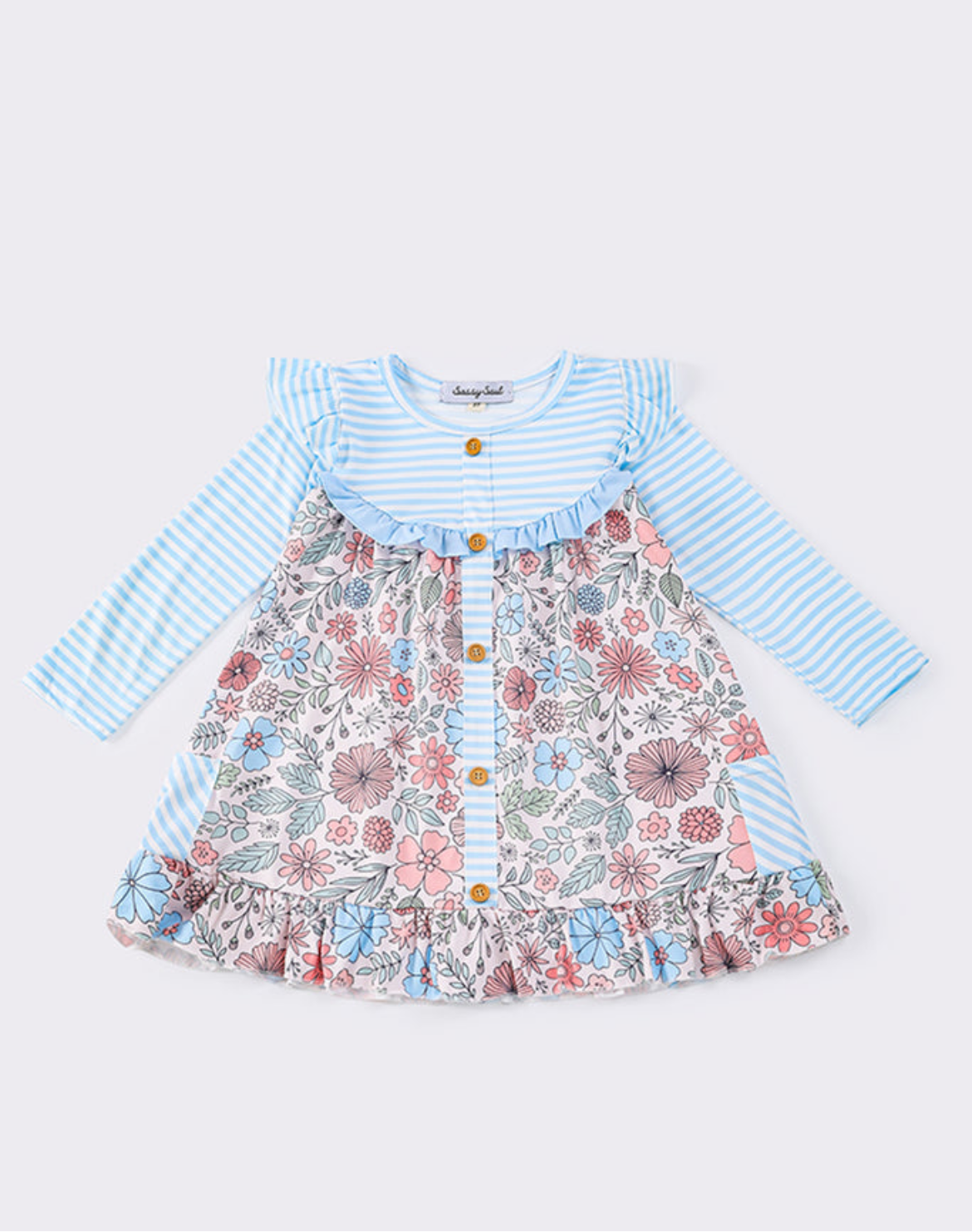 Girl Retro Fall Dress