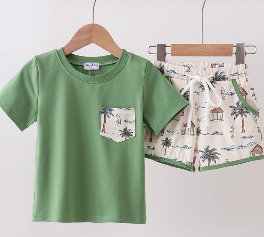 Boys Surfing Set