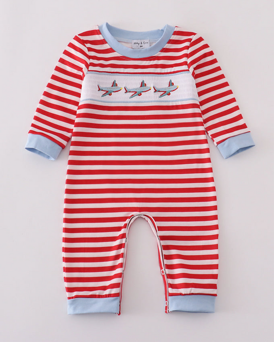 Boys Airplane Romper