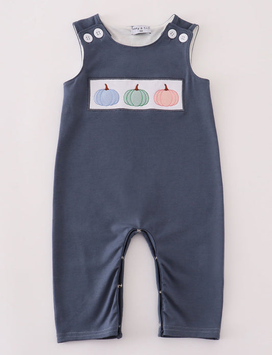 Boys Pumpkin Romper