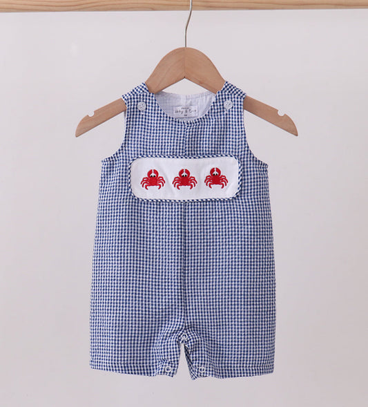 Boys Crab Romper