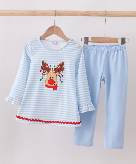 Girl Ricrac Reindeer
