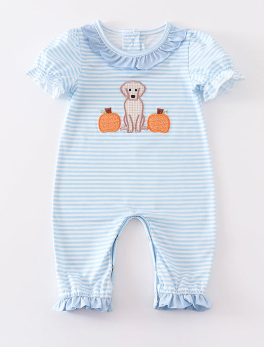 Girl Dog Romper