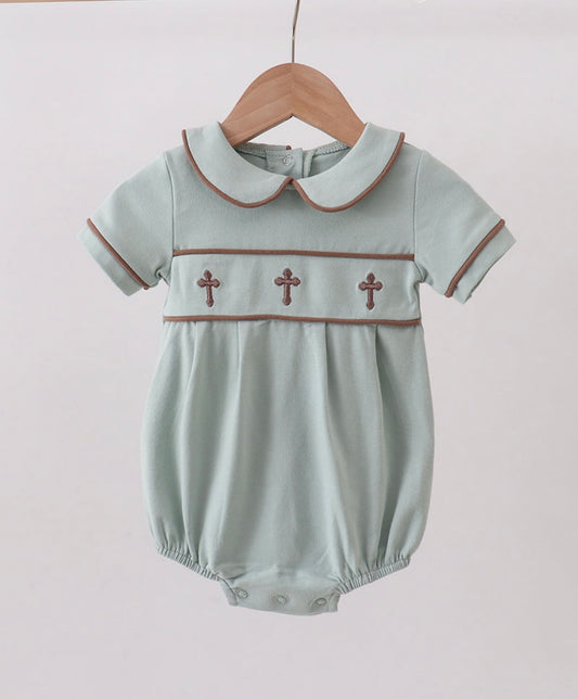 Boys Brown Cross Bubble