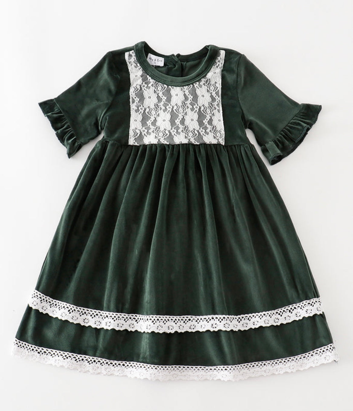 Girl Velvet Christmas Dress New Albany