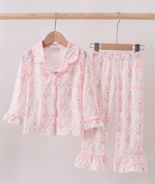 Girl Nutcracker Pajamas Set