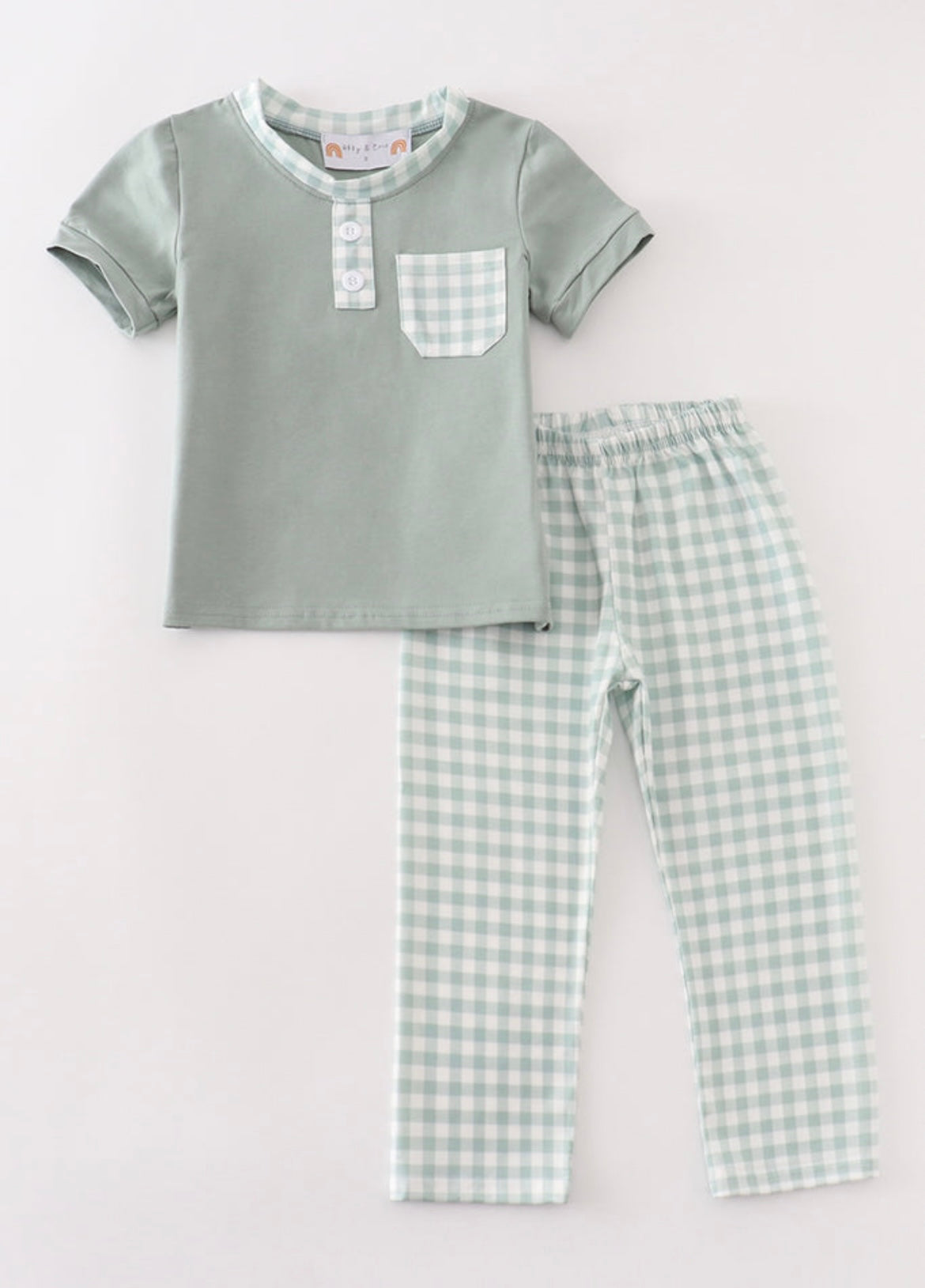 Boys Sage Pant Set