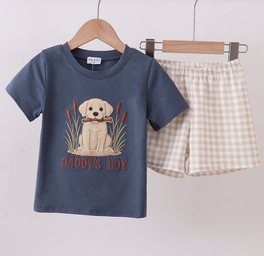 Boys Daddy’s Boy Short Set