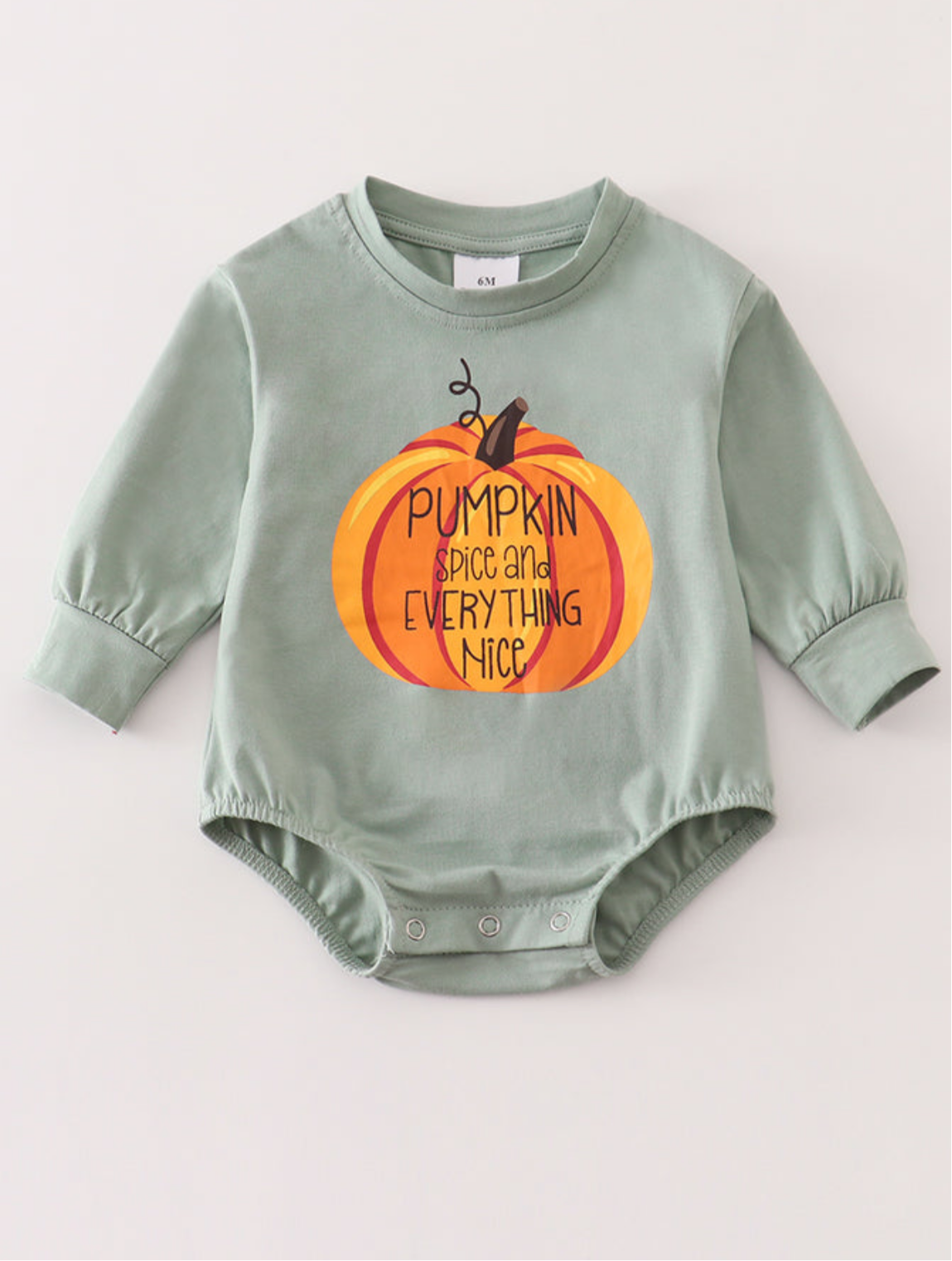 Boy Pumpkin Romper