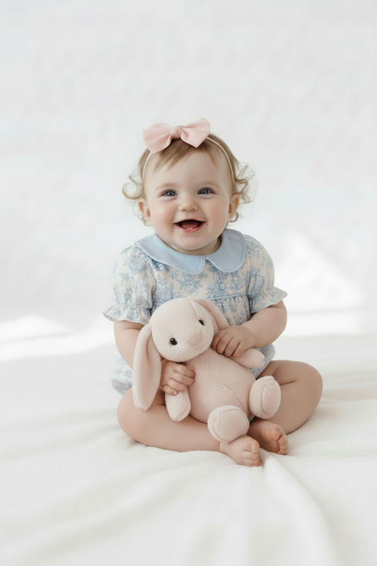 Girl Vintage Easter Bubble