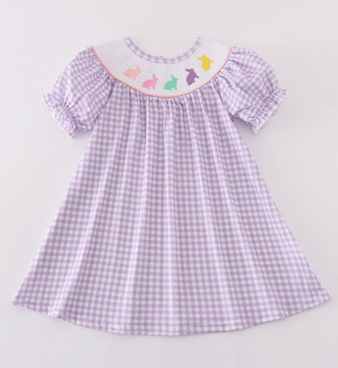 Girl Smocked Easter Dress