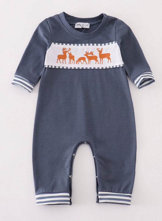 Boys Romper Deer